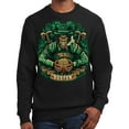 thumbnail image 1 of Game Garment Basketball Team Sports Fan Mens Graphic Sweatshirts Pullover - Boston Sweatshirt Black XS-3XL, 1 of 5