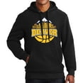 thumbnail image 1 of Game Garment Basketball Team Sports Fan Mens Hoodies Hooded Sweatshirt - Denver Skyline Hoodie Black XS-3XL, 1 of 6
