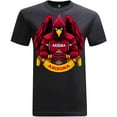 thumbnail image 1 of Game Garment Football Team Fan Sports Short Sleeve Crewneck Mens T-Shirts - Football Graphic Tees Men (Arizona Black XS-3XL), 1 of 6