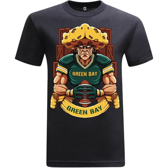 Green Bay Football Team Cheese Packer Men's T-Shirt