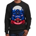 thumbnail image 1 of Game Garment Football Team Sports Fan Mens Graphic Sweatshirts - Buffalo Sweatshirt Black XS-3XL, 1 of 6