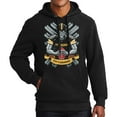 thumbnail image 1 of Game Garment Football Team Sports Fan Mens Hoodies Hooded Sweatshirt - Pittsburgh Hoodie Black XS-3XL, 1 of 6