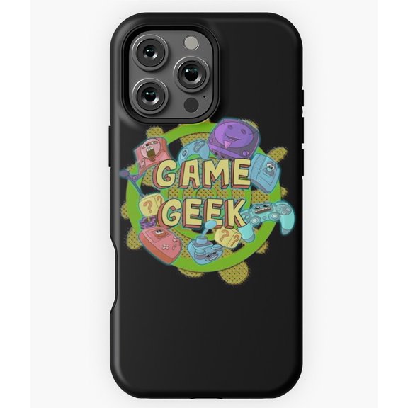 Game Geek Retro Gift for Fans M2455 Phone Case for iPhone 17 16 15 14 13 12 11 Pro Max