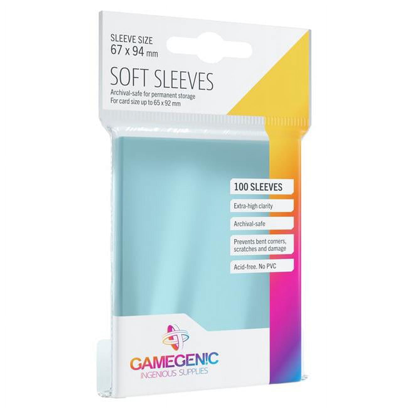 card sleeves 64x89mm 64x89mm Standard Card Sleeve- 160 Pack, Thin Sleeves (SWN-052) –  SwanPanasia Sleeves main image 0