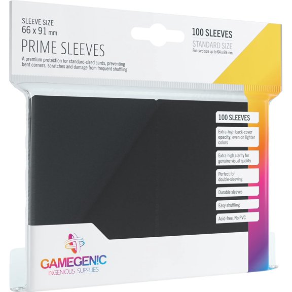 Gamegenic - Prime Card Sleeves: Black