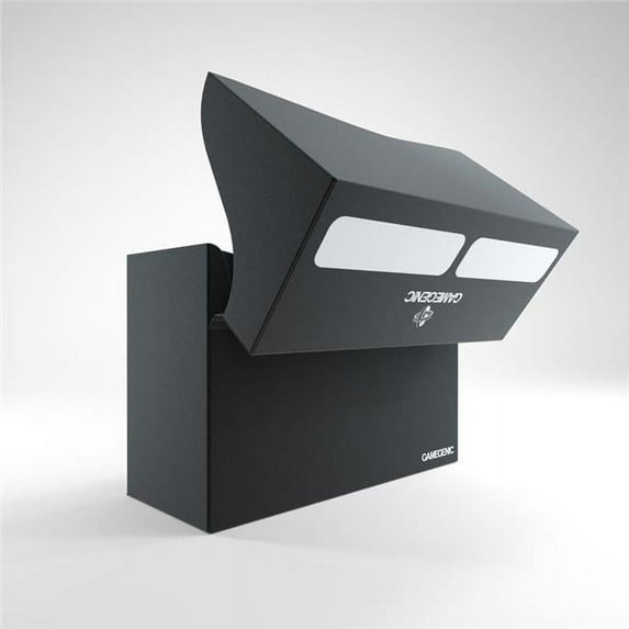Game Genic GG2519 Double Deck Holder 160 Plus Deck Box, Black