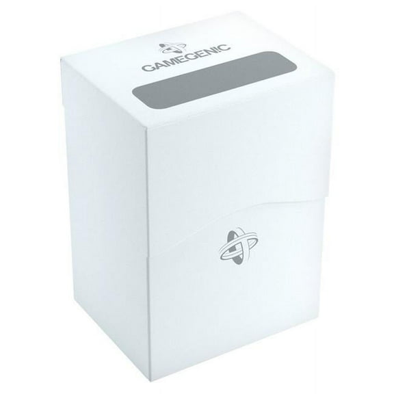 Gamegenic - Deck Holder 80+ Card Deck Box: White