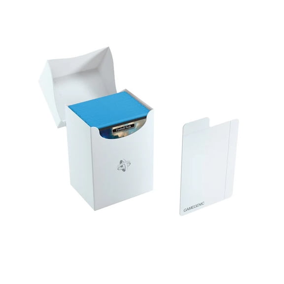 Game Genic Deck Holder 80+ Deck Box (White)