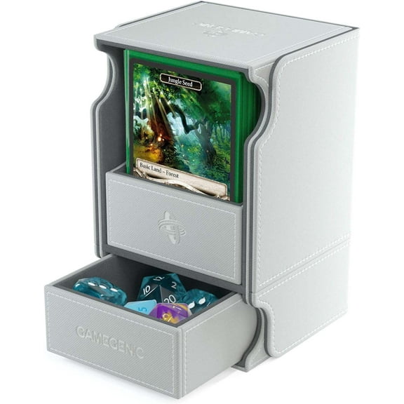 Game Genic Watchtower 100+ XL White 2 Drawer Deck Box