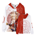 thumbnail image 1 of Game Genshin Impact Kaedehara Kazuha Hoodie with zipper Sweatshirt Anime Genshin Kazuha Cosplay Costume Streetwear Hoodie Jacket Women Men, 1 of 3