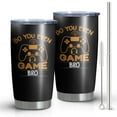 thumbnail image 1 of Game Gifts Gaming Mugs Gifts for Gamers Cool Game Christmas Birthday Graduation Gift for Men Teenage Teen friend Husband Video Games Decor Stainless Steel Tumbler 20oz 1pc, 1 of 7