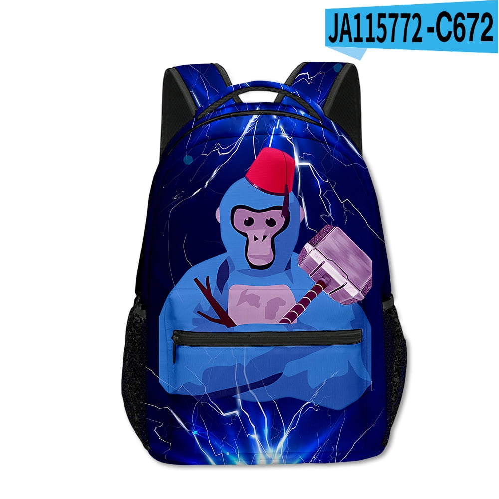 Game Gorilla Tag Backpack, Bag Large Size Print - Walmart.com