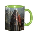 thumbnail image 1 of Game Graphics Coffee Mug Fun Custom Ceramic Mugs 11oz Green, 1 of 5