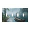 thumbnail image 1 of Game Graphics Lake Switch Cover Decorative Wall Plate / 4-Gang 4-Toggle / Standard Size 4.5x8 in, 1 of 5