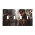 thumbnail image 1 of Game Graphics Switch Cover Decorative Wall Plate / 4-Gang 4-Toggle / Standard Size 4.5x8 in, 1 of 5
