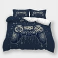 thumbnail image 1 of Game Handle Printed Comforter Cover Set Boys Men Fashion Bedding Suit Cool Bedroom Decor,Queen (90"x90"), 1 of 5