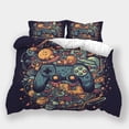 thumbnail image 1 of Game Handle Printed Comforter Cover Set Boys Men Fashion Bedding Suit Cool Bedroom Decor,Twin (68"x86"), 1 of 5