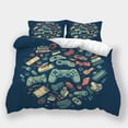 thumbnail image 1 of Game Handle Printed Comforter Cover Set Boys Men Fashion Bedding Suit Cool Bedroom Decor,Twin (68"x86"), 1 of 5