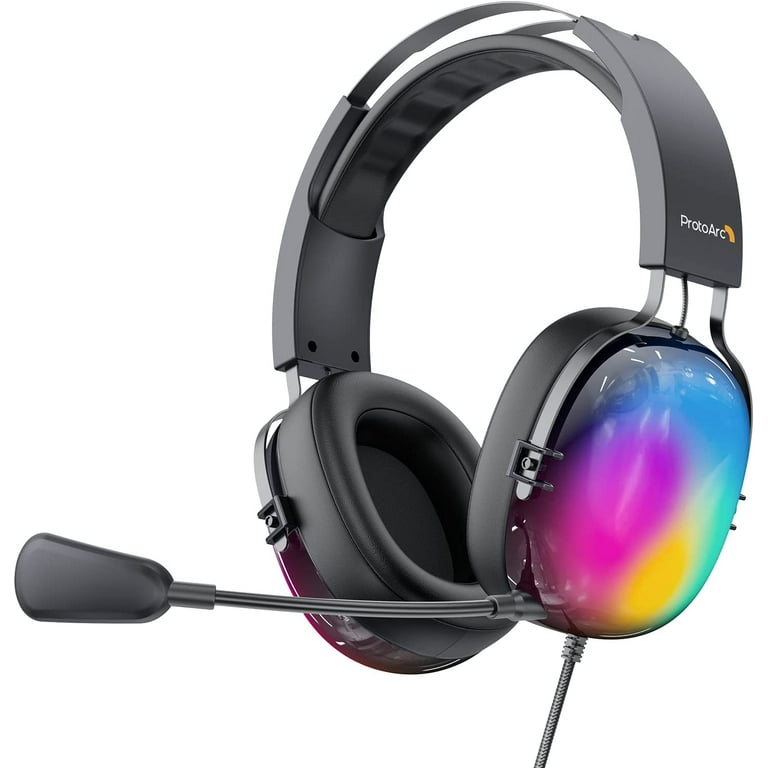 Game Headset Boys Girls Teens Wired with Microphone On Ear