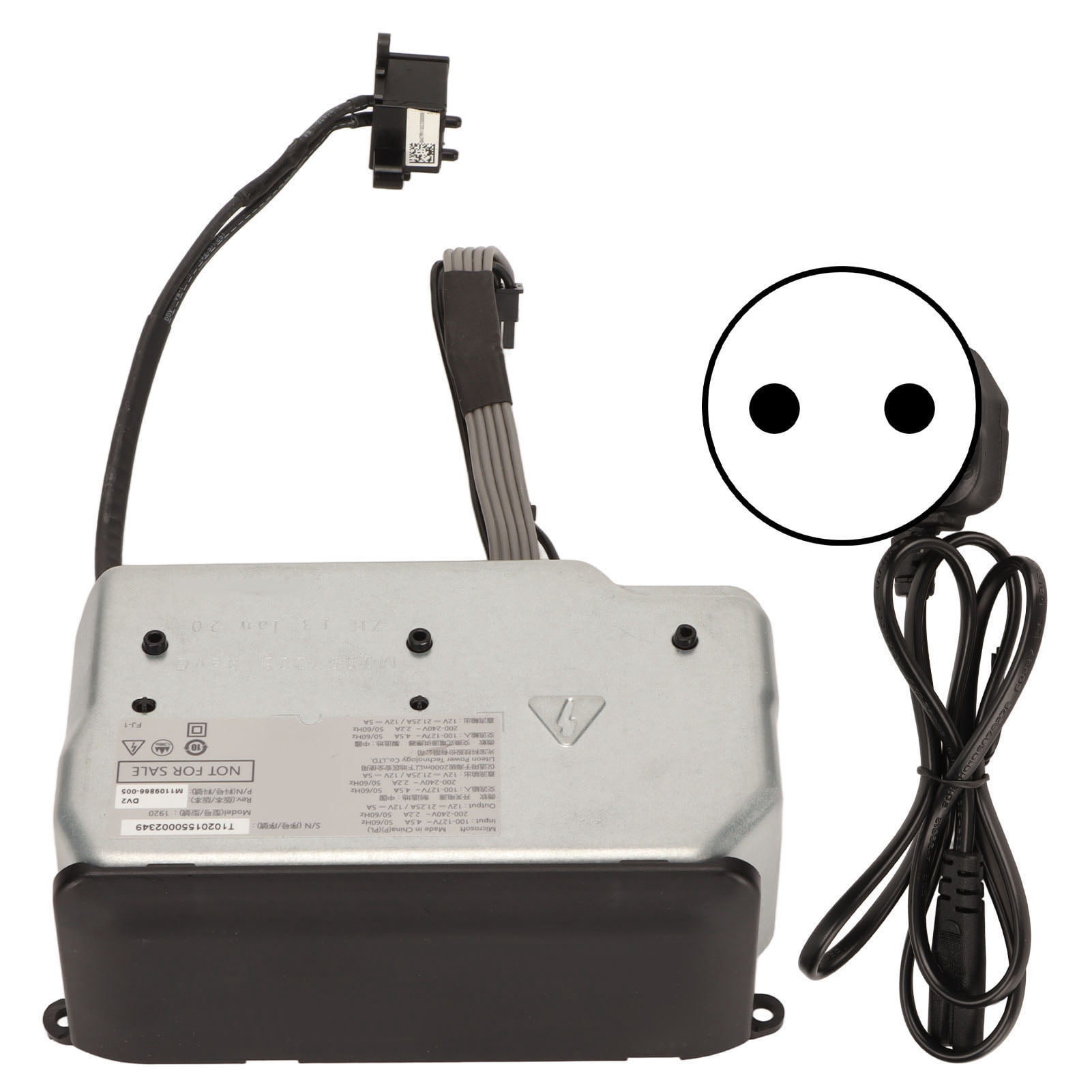 Game Internal Power Supply Replace Game Controller Power Adapter with Power Cord for Xbox Series