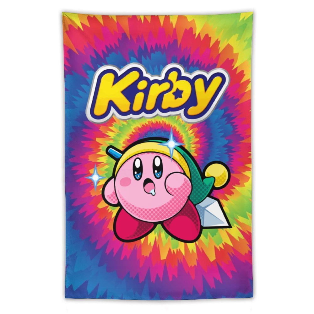 Game Kirby Tapestry, Novel Home Wall Decor, Suitable for Decoration in