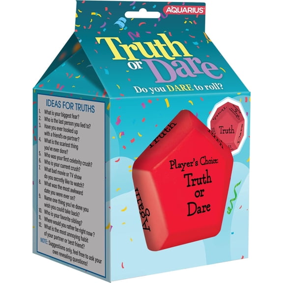 Aquarius Truth or Dare Large Foam Dice