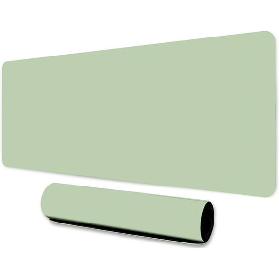 Game Large Mousepad 31.5x11.8 Inches Long Solid Color Keyboard Mat,Waterproof and Anti-Skid Rubber Mousepad for Office Home Work Gaming Accessory - Grass Like BDXPMN271