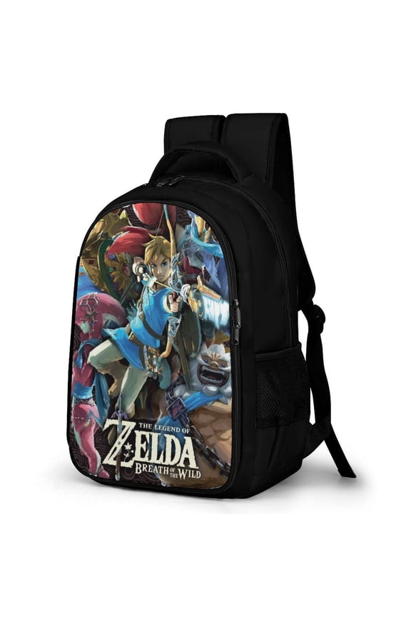 Game The Leg End Of Ze-lda 16 Inch Multifunctional Backpack, Leisure Backpack for Adults , Size 16.5x 12.6 X 7.3 Inch ,Large Capacity Travel Backpack, Large Capacity Computer Bag