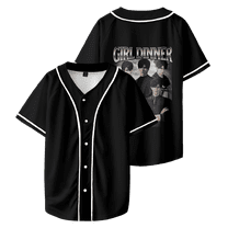 Game Love and Deepspace Merch Girl Dinner Baseball Shirt Unisex Short Sleeve Casual Shirts