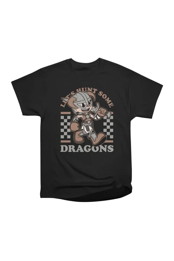 Game Mascot Dragon Hunter T-Shirt Tee Gift For Him Merch For Her Apparel For Friend