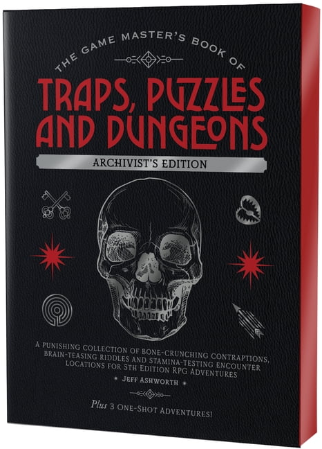 Game Master The Game Master's Book of Traps, Puzzles and Dungeons Archivist's Edition: A Punishing Collection of Bone-Crunching Cont, (Hardcover)