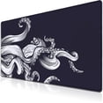thumbnail image 1 of Game Mat Black Gaming Mouse Pad Extra Large Mouse Pads Computer Desk Accessories for Men Computer Mats Mousepad XXL Non-Slip Rubber Base 35.4 X 15.7 for Game Office, Octopus, 1 of 6