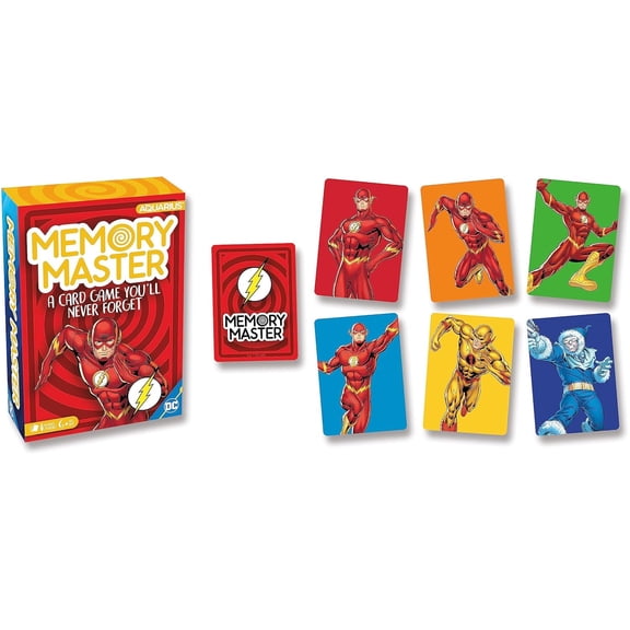 Game - Memory Master Card Game - DC Comics - The Flash