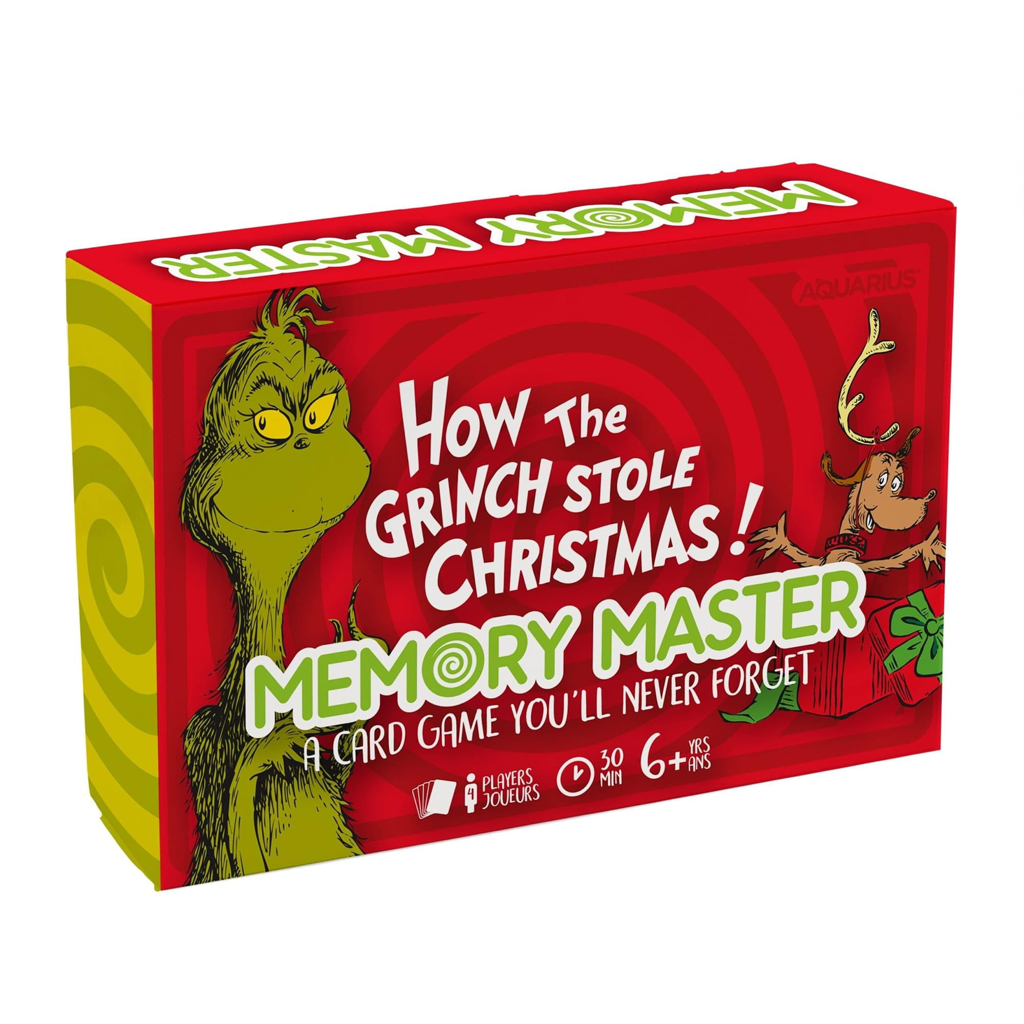 Game - Memory Master Card Game - Dr. Seuss - The Grinch - Walmart.com