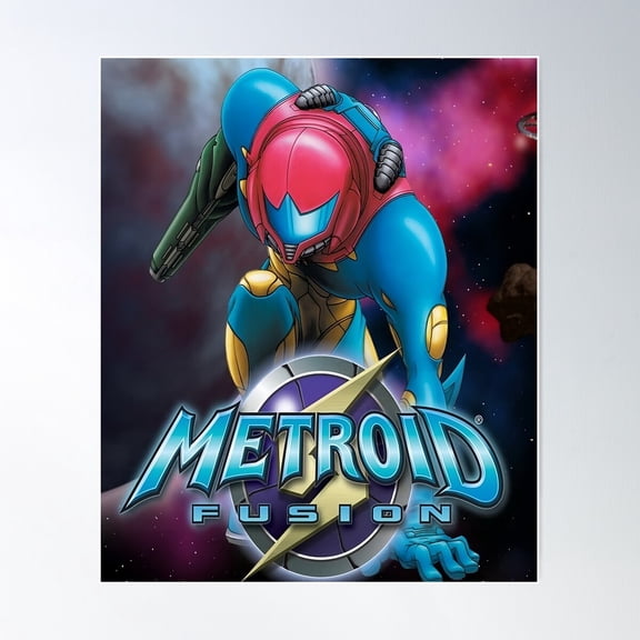 Game Metroid Poster Wall Art, Modern Wall Decor For Living Room Bedroom, 8x12 UNFRAMED