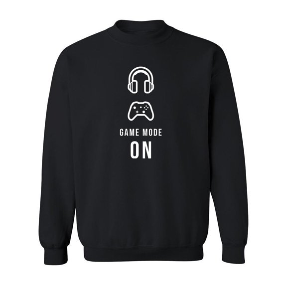 Game Mode On Sweatshirt Men -Image by Shutterstock, Male x-Large