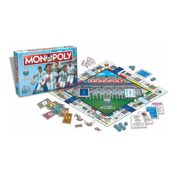 Game Monopoly AFA popular game vamos Argentina