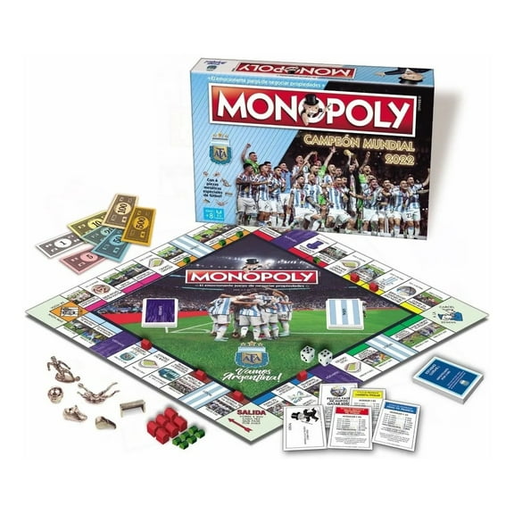 Game Monopoly  Seleccin Argentina Campeones Mundiales