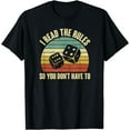 thumbnail image 1 of Game Night Adults Funny Board Games I Read The Rules T-Shirt, 1 of 4