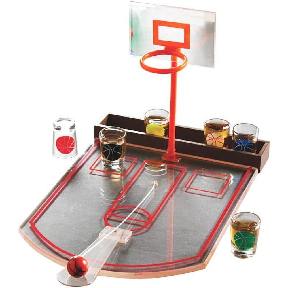 Gioco da bere - Basket da tavolo, per 6 persone
