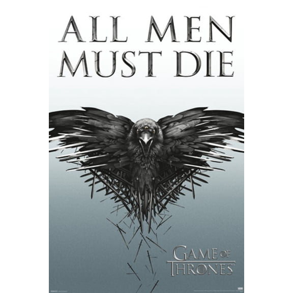 Game Of Thrones Die All Men Must Die Poster (24 x 36)