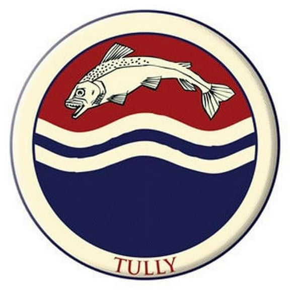 Game Of Thrones Embroidered Patch: Tully