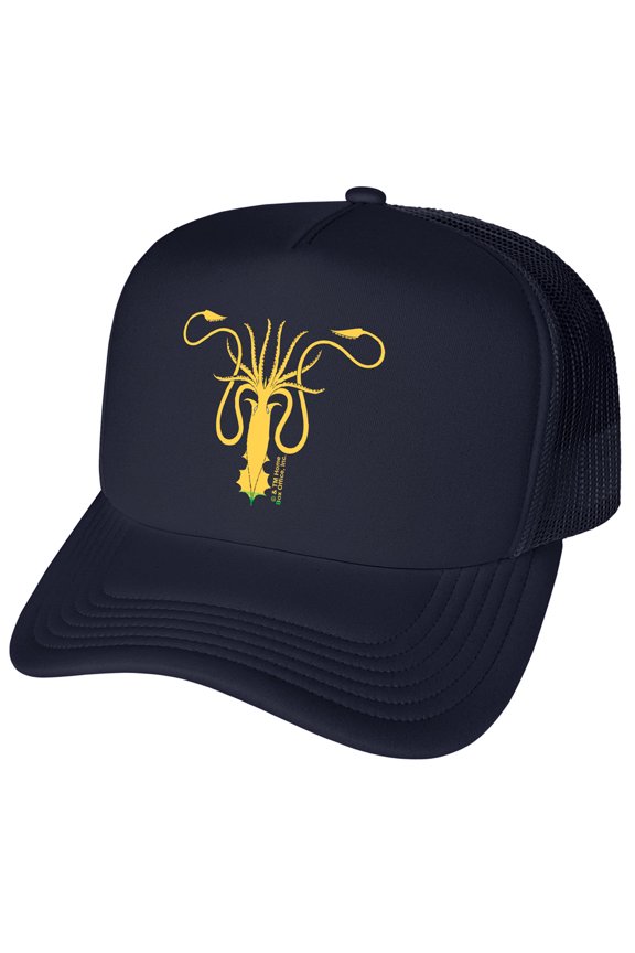 Game Of Thrones Greyjoy Sigil Foam Snapback Trucker Hat - Unisex for Men and Women