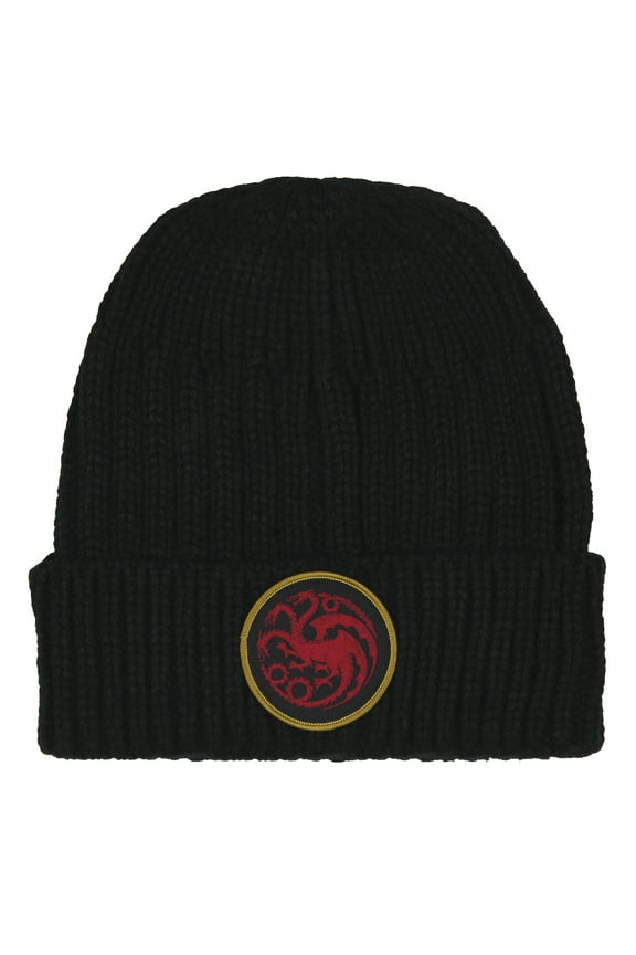 Game Of Thrones: House Of The Dragon Beanie Targaryen Yarn Knit Beanie Hat Cap