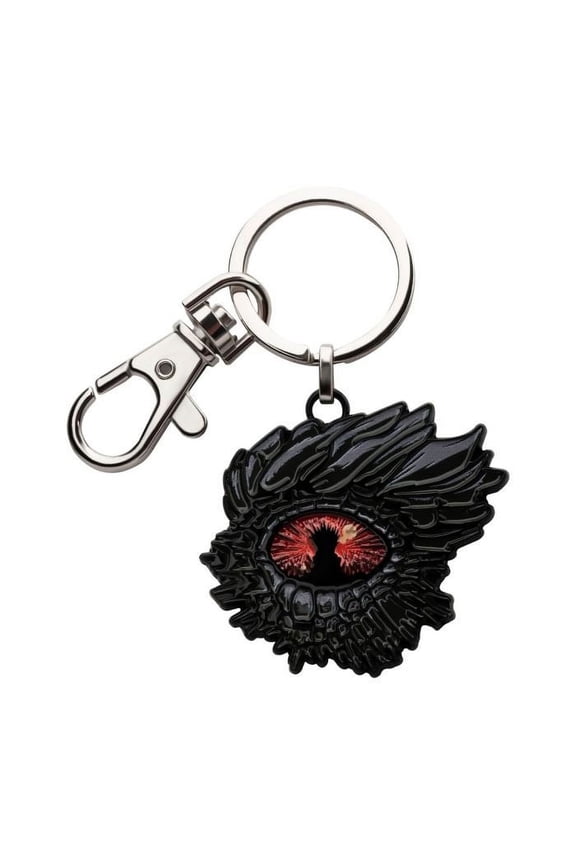 : House Of The Dragon Dragon Eye Throne Enamel Keychain
