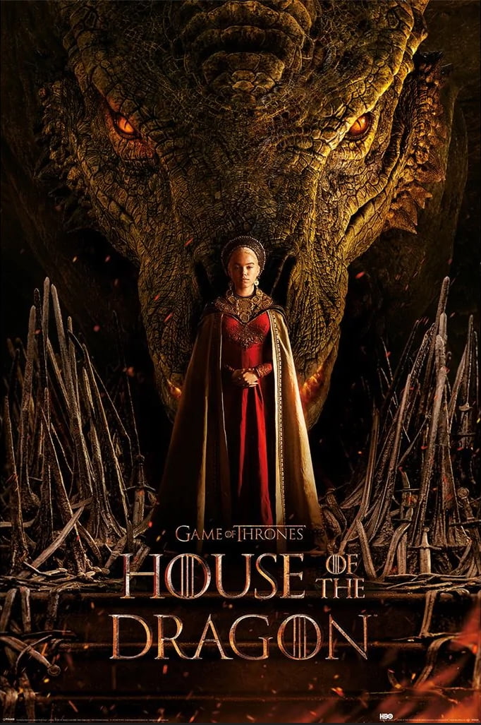 Game Of Thrones: House Of The Dragon TV Poster Egypt Ubuy