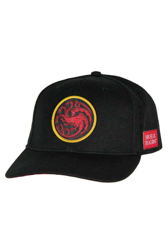 House Of The Dragon Hat For Men Game Of Thrones: House Of The Dragon Targaryen Adult Snapback Cap