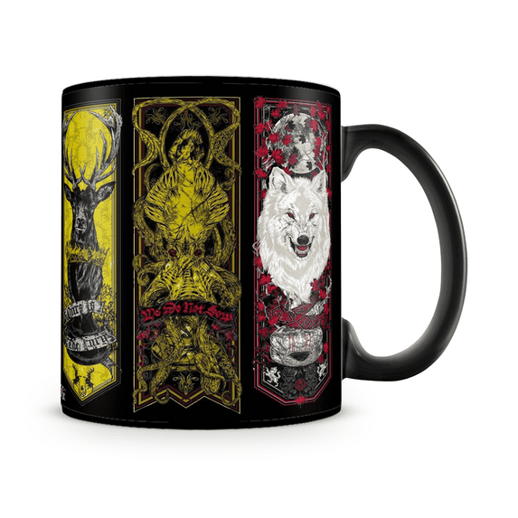 Game Of Thrones Houses Coffee Mug 15oz