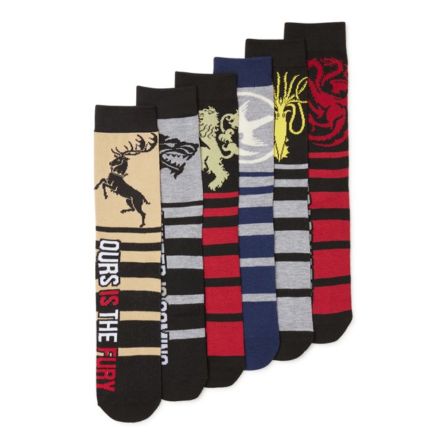 Game Of Thrones Mens Crew Socks