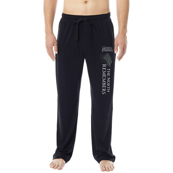 Game Of Thrones Mens' TV Series The North Remembers Sleep Pajama Pants